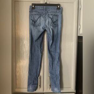 bebe Women's Blue Skinny Jeans